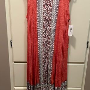 Light soft pattern only on front